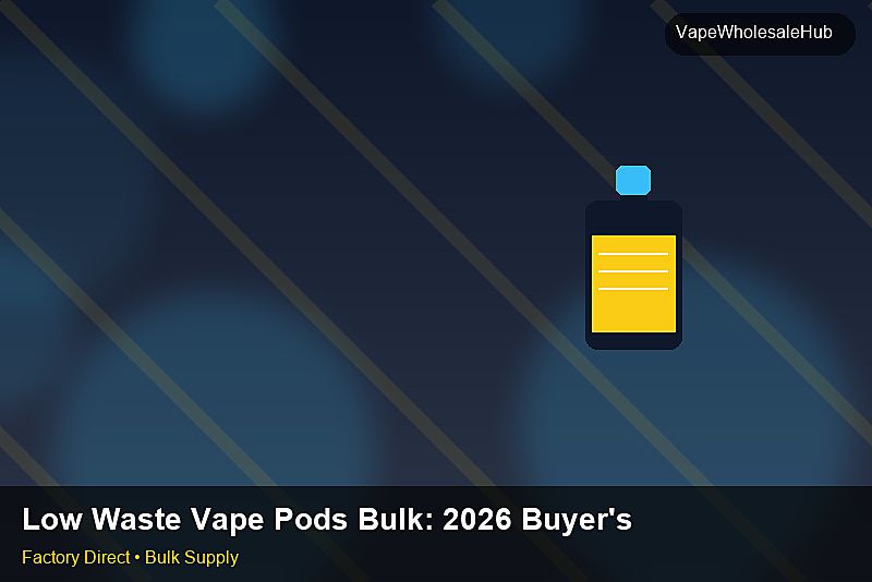 Low Waste Vape Pods Bulk — Low Waste Vape Pods Bulk: 2026 Buyer's Handbook | 2026 Edition photo 2