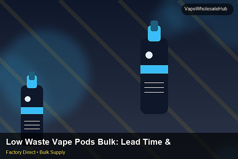 Low Waste Vape Pods Bulk — Low Waste Vape Pods Bulk: Lead Time & MOQ | 2026 Edition photo 2