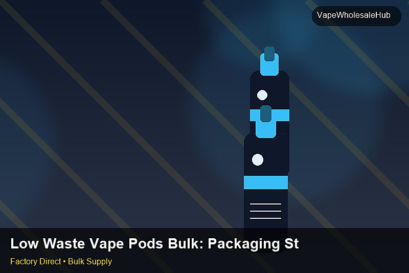 Low Waste Vape Pods Bulk — Low Waste Vape Pods Bulk: Packaging Standards | 2026 Edition photo 1