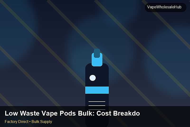 Low Waste Vape Pods Bulk — Low Waste Vape Pods Bulk: Cost Breakdown | 2026 Edition photo 1