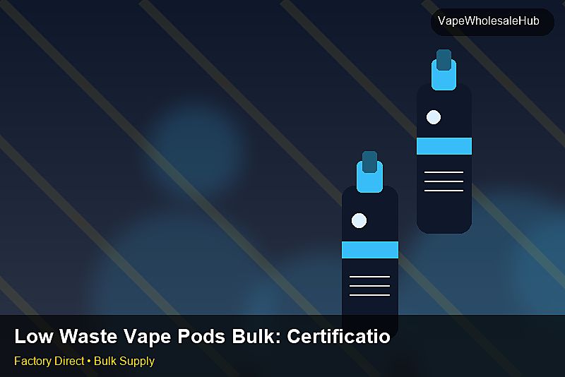 Low Waste Vape Pods Bulk โ Low Waste Vape Pods Bulk: Certifications & MSDS | 2026 Edition photo 2