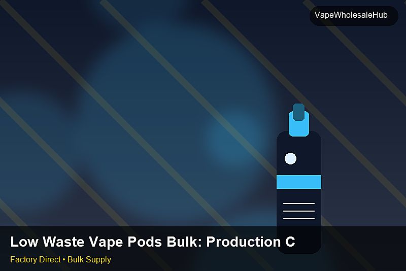 Low Waste Vape Pods Bulk — Low Waste Vape Pods Bulk: Production Capacity | 2026 Edition photo 2