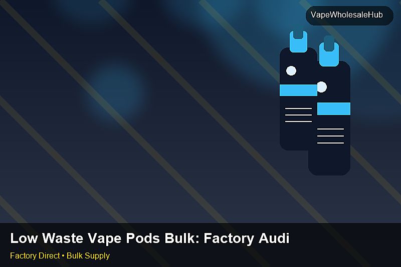 Low Waste Vape Pods Bulk — Low Waste Vape Pods Bulk: Factory Audit Report | 2026 Edition photo 1