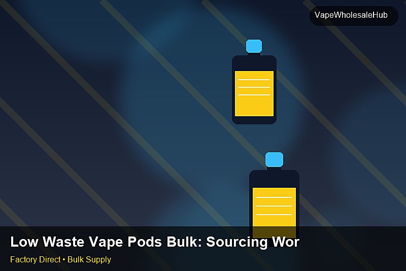 Low Waste Vape Pods Bulk โ Low Waste Vape Pods Bulk: Sourcing Workflow | 2026 Edition photo 2