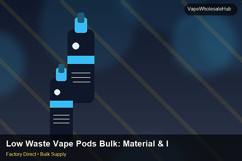 Low Waste Vape Pods Bulk — Low Waste Vape Pods Bulk: Material & Ingredients | 2026 Edition photo 1