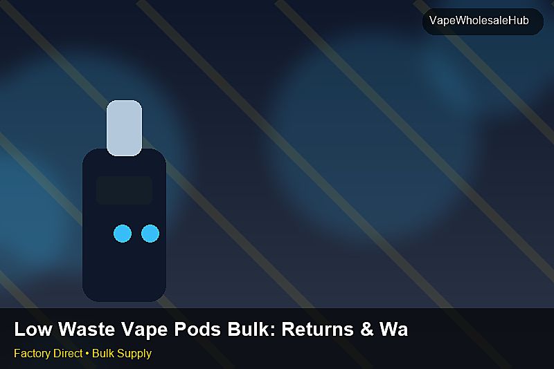 Low Waste Vape Pods Bulk — Low Waste Vape Pods Bulk: Returns & Warranty | 2026 Edition photo 1