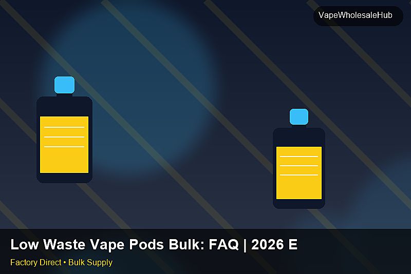 Low Waste Vape Pods Bulk — Low Waste Vape Pods Bulk: FAQ | 2026 Edition photo 1