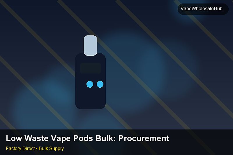 Low Waste Vape Pods Bulk — Low Waste Vape Pods Bulk: Procurement Checklist | 2026 Edition photo 1