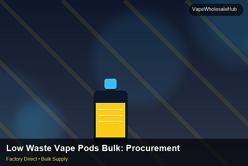 Low Waste Vape Pods Bulk โ Low Waste Vape Pods Bulk: Procurement Checklist | 2026 Edition photo 2