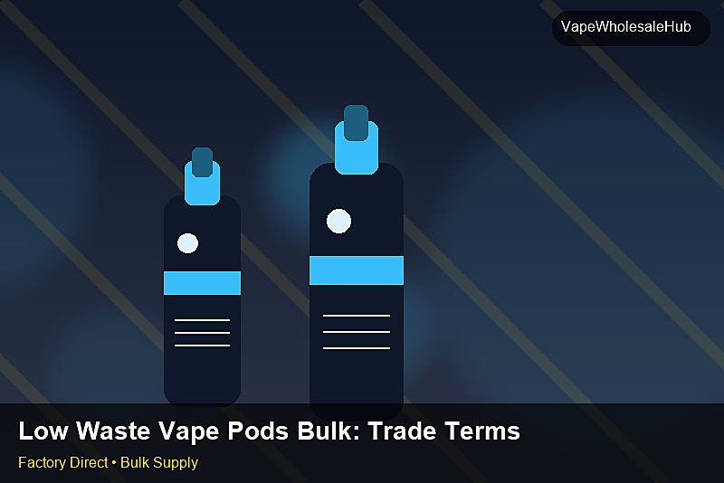 Low Waste Vape Pods Bulk — Low Waste Vape Pods Bulk: Trade Terms | 2026 Edition photo 2